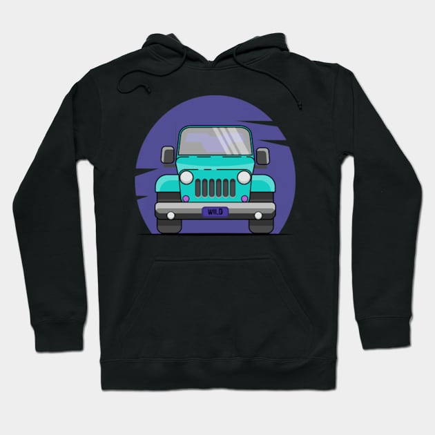 4x4, adventure, car Hoodie by IDesign23